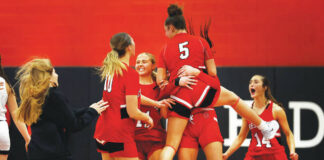 							                                A historic season for the Crestwood girls basketball team marches on after defeating Strath Haven on Saturday in the PIAA Class 5A quarterfinals at Easton Middle School.                                 Fred Adams | For Times Leader					