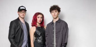 							                                Burn The Jukebox’s members are, from left: Carter Dennis on drums, Virginia Franks on bass and vocals and Luke Vanchure on guitar.                                 Submitted Photo					