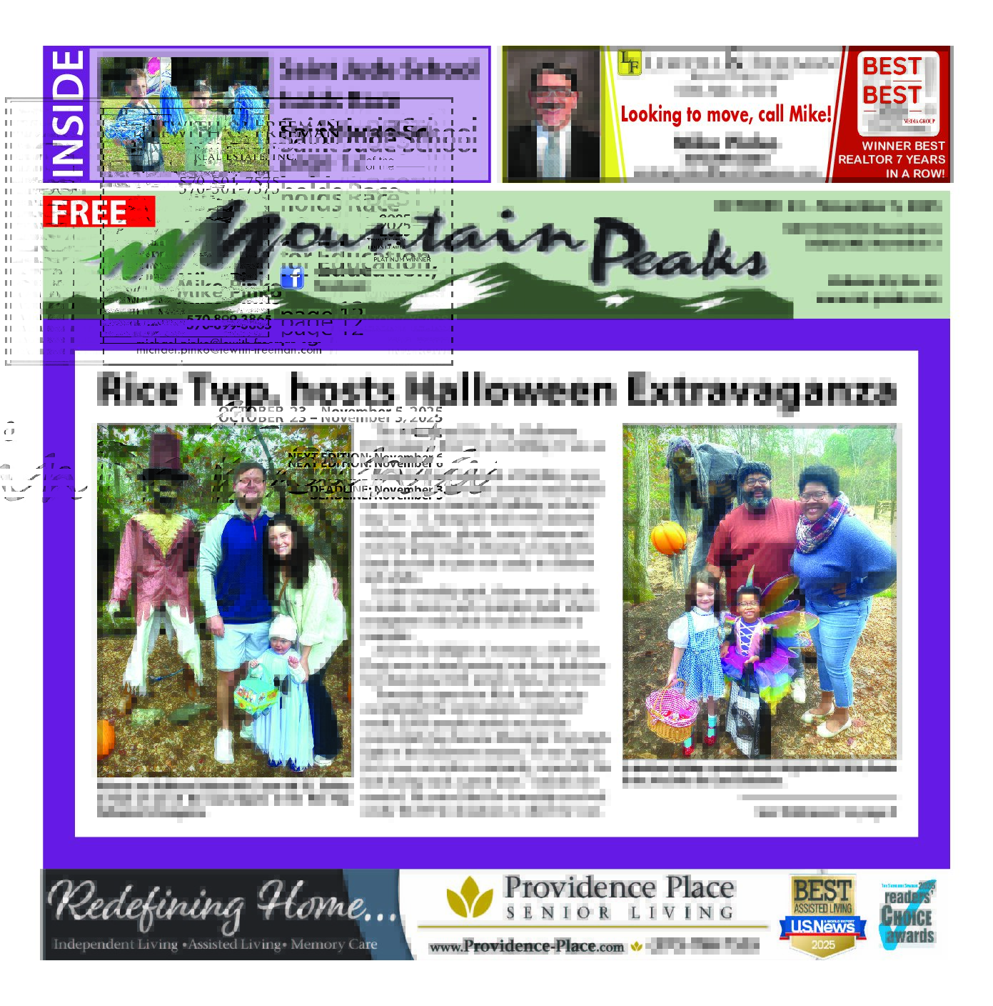 October 23 – November 5