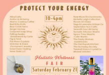 Protect Your Energy Holistic Wellness Fair features a variety of vendors Protect Your Energy Holistic Wellness Fair event flyer Submitted Image
