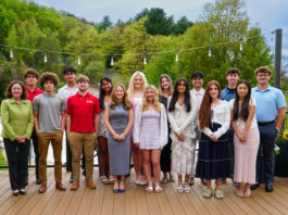 							                                Shown are the members of the senior class at MMI Preparatory School who were honored for their dedication to Prepper athletics.                                 Submitted Photo					